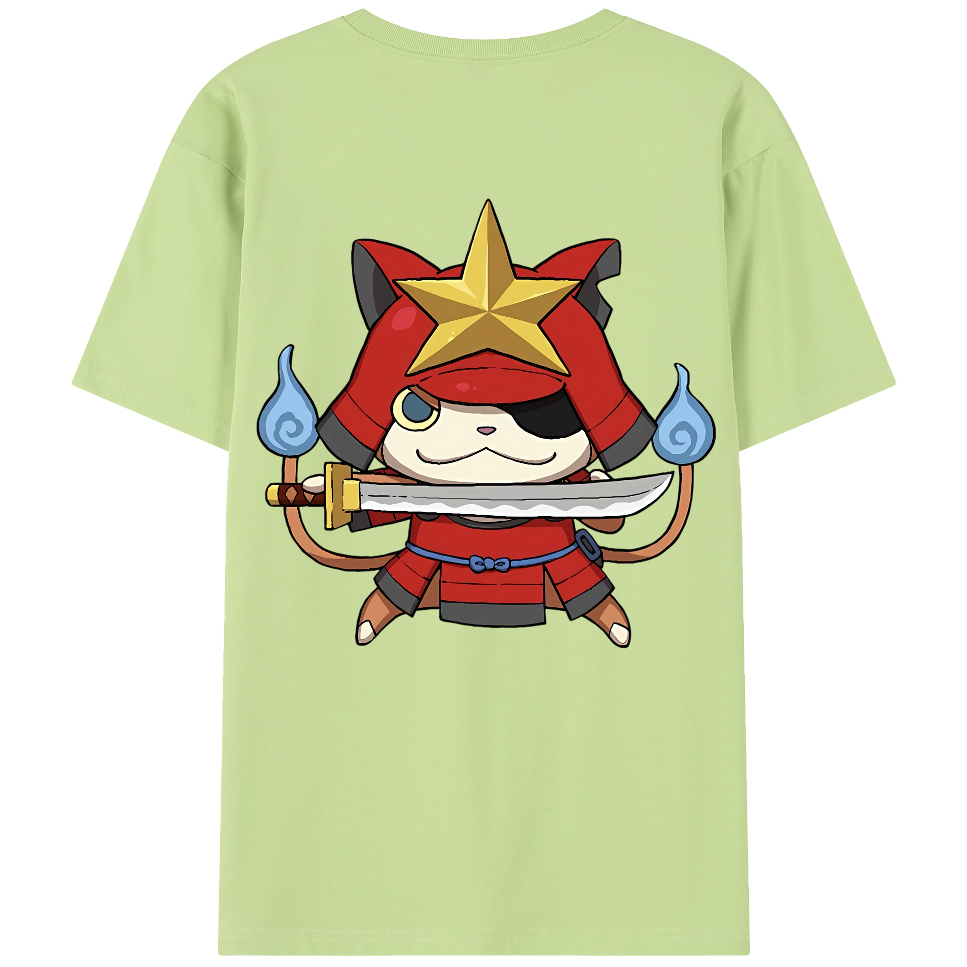 （画像用） 妖怪ウォッチ Yo-kai Watch 綿100％半袖Tシャツ（背面プリント）